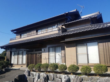 菊川市・Ｍ様邸　〈母屋〉外壁塗装・シーリング工事